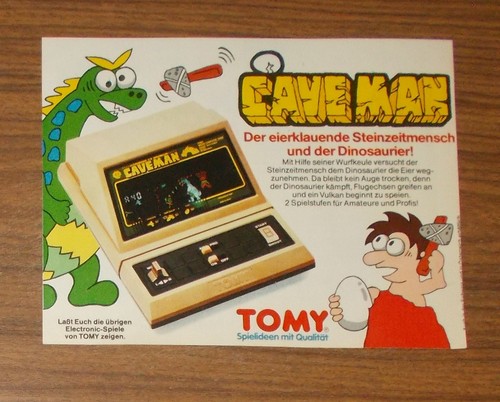 Seltene werbung tomy caveman - tomy,