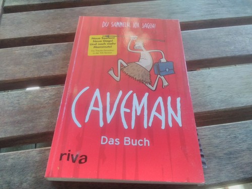 Caveman das buch 1 auflage - buch, 1.auflage