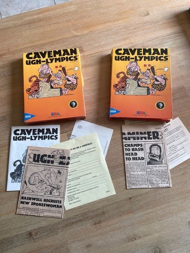 Caveman ugh lympics - x,