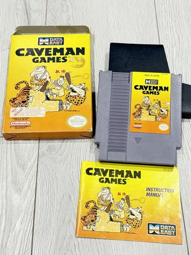 Caveman games nes cib - caveman,