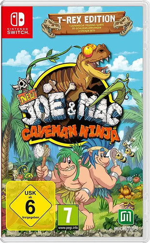 New joe mac caveman ninja - new, mac: