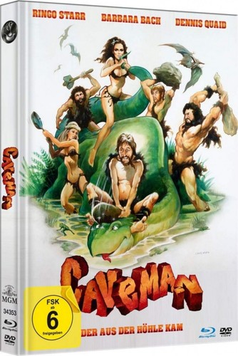 Caveman der aus - -, höhle